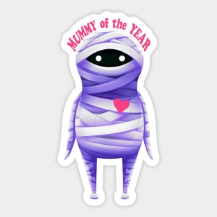 Mummy of the Year Sticker